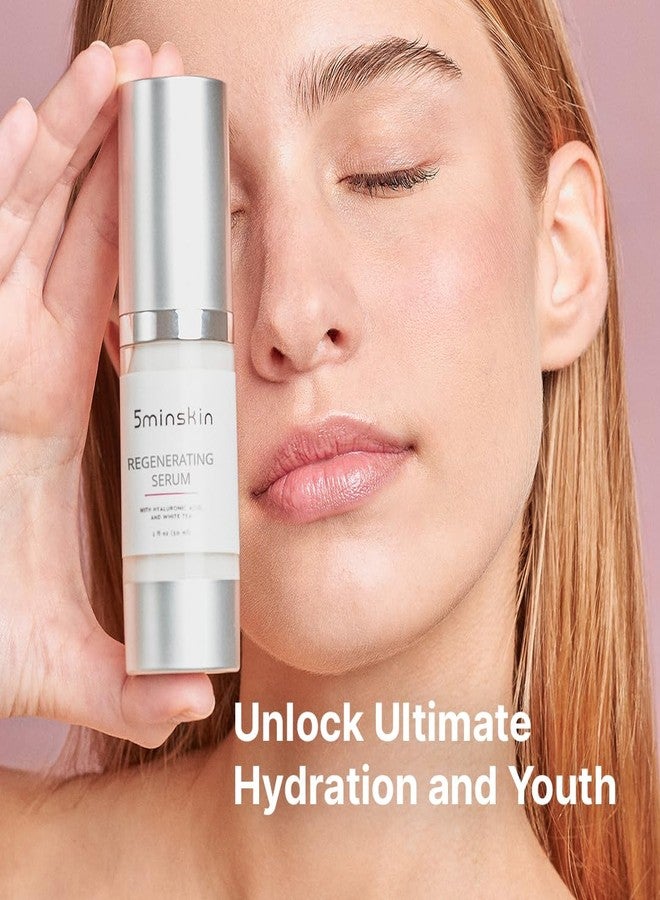 5minskin Hyaluronic Acid Serum for Face | Fine Lines, Wrinkles, 100% Anti Aging Serum | Intense Hydration Moisture for Boosting Brightness | - Image 2